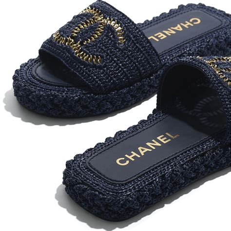 chanel slip omules|chanel sandals canada.